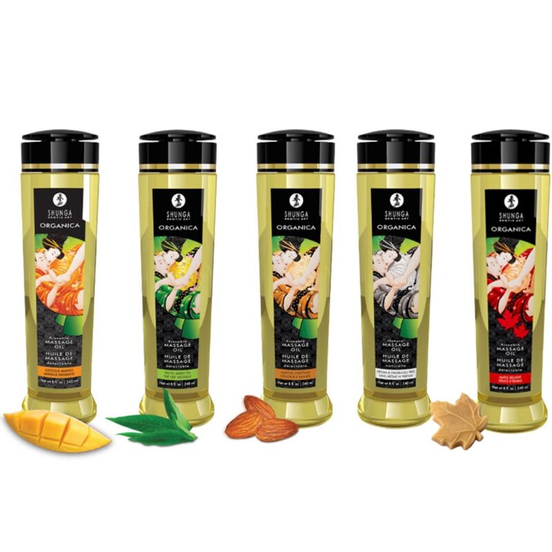 Alternative view of SHUNGA - ORGANIC MASSAGE OIL MANGO 240 ML