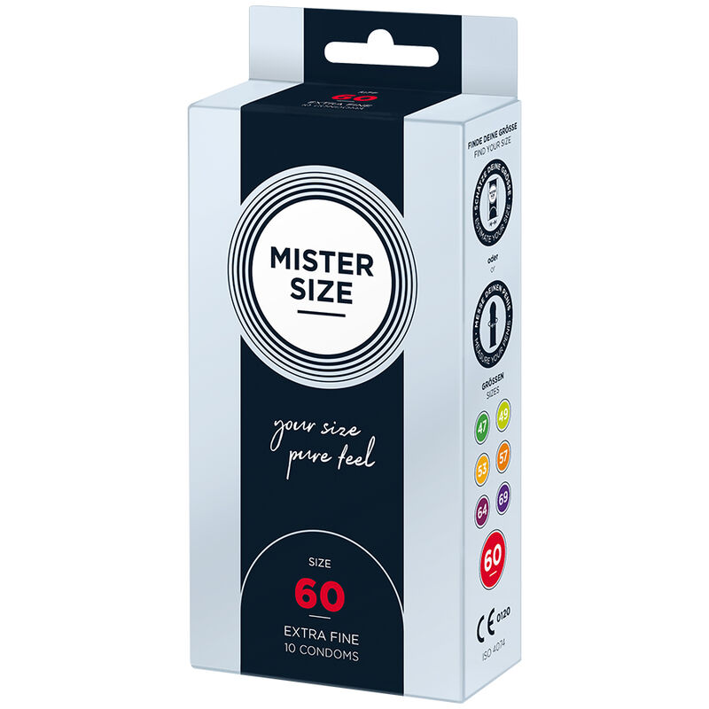 MISTER SIZE - CONDOM SIZE XL 60 MM (10 UNITS) - Bild 2