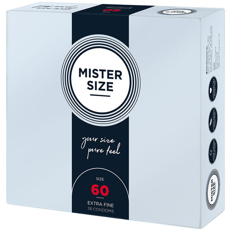 Alternative view of MISTER SIZE - CONDOM SIZE XL 60 MM (36 UNITS)
