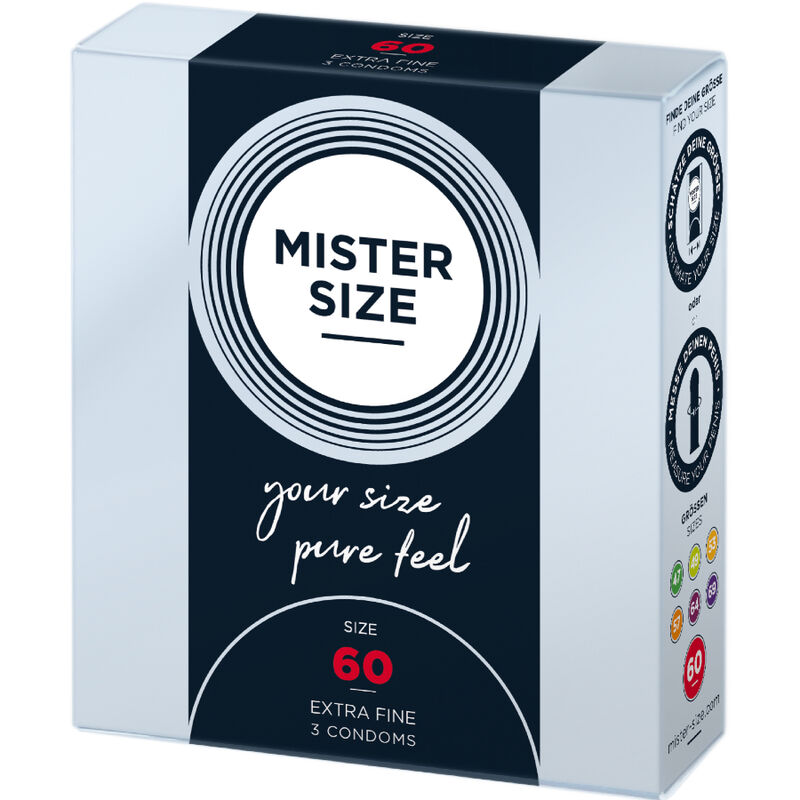 Alternative view of MISTER SIZE - CONDOM SIZE XL 60 MM (3 UNITS)