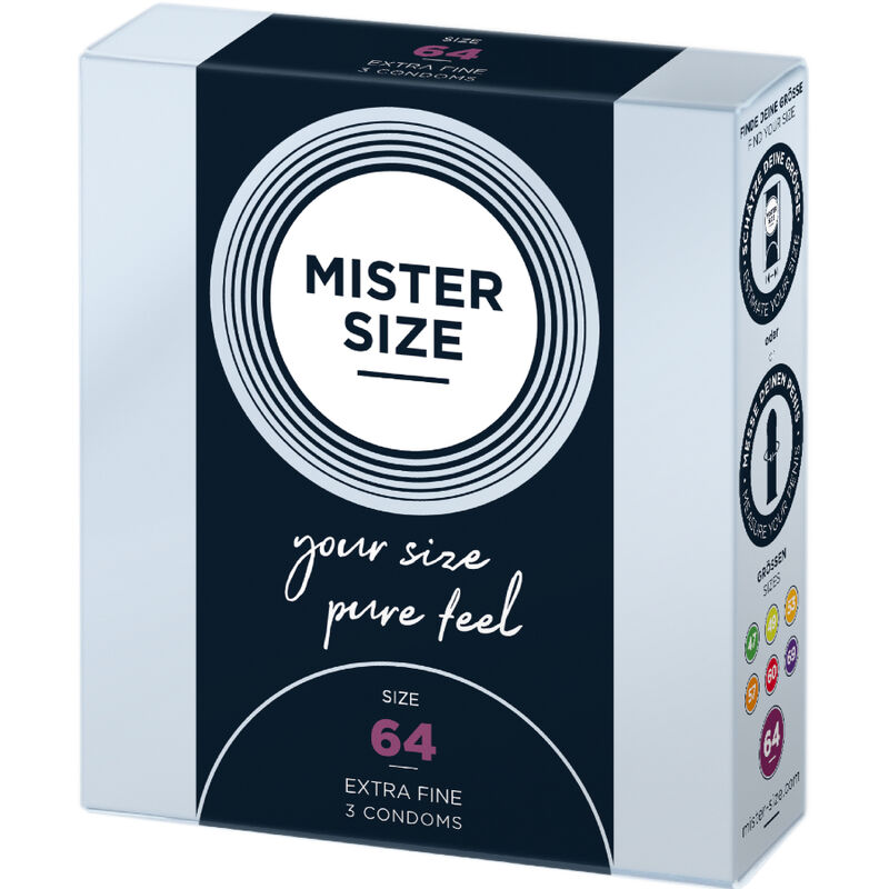 Alternative view of MISTER SIZE - CONDOMS SIZE XXL 64 MM (3 UNITS)