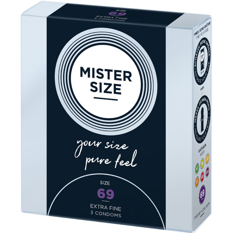 Alternative view of MISTER SIZE - CONDOMS SIZE XXXL 69 MM (3 UNITS)