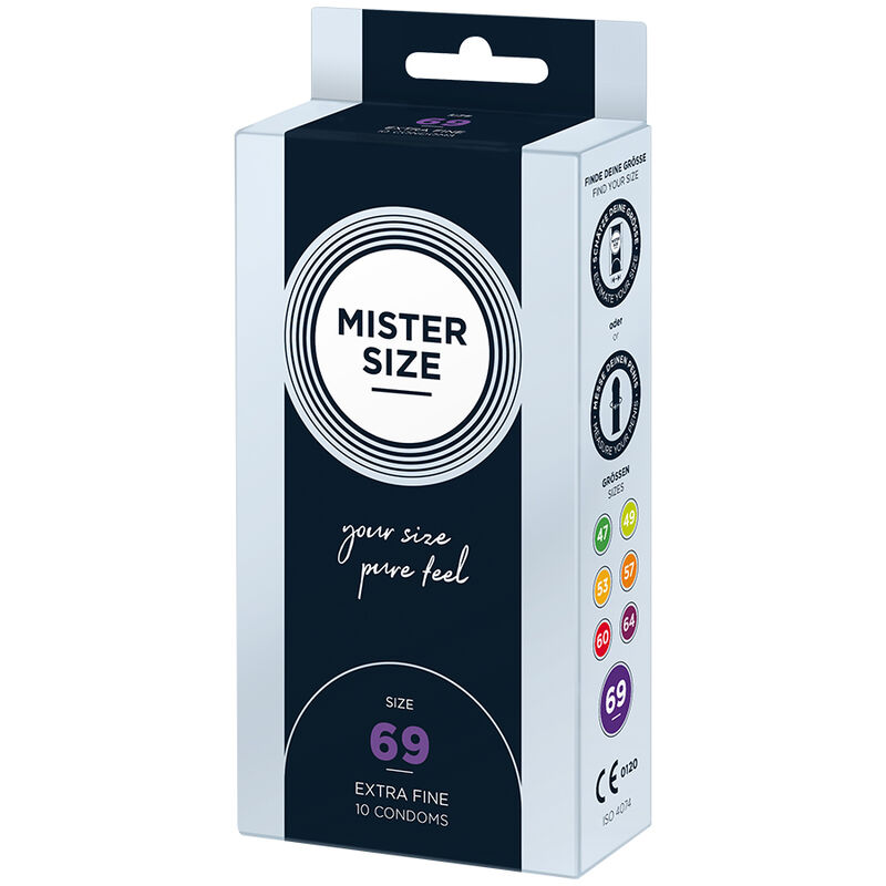 Alternative view of MISTER SIZE - CONDOMS SIZE XXXL 69 MM (10 UNITS)