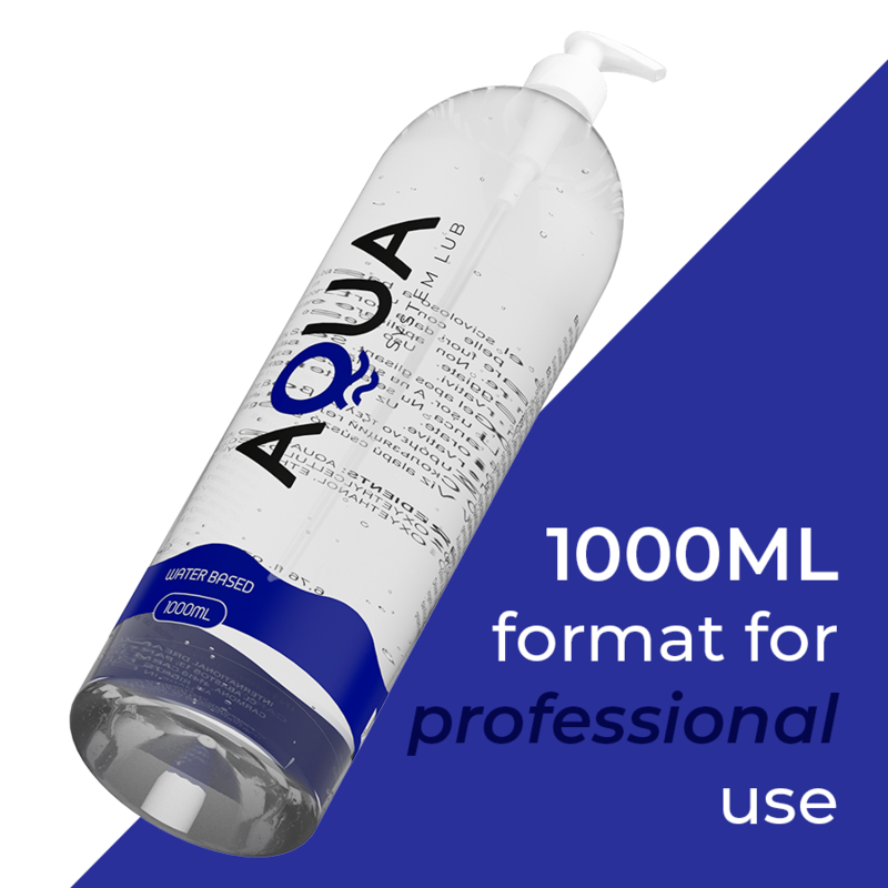 Alternative view of AQUA QUALITY - WATER BASED LUBRICANT 1000 ML
