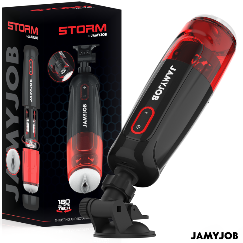 Alternative view of JAMYJOB - CYCLONE AUTOMATIC VAGINA MASTURBATOR 10 SUCTION AND THRUST MODES