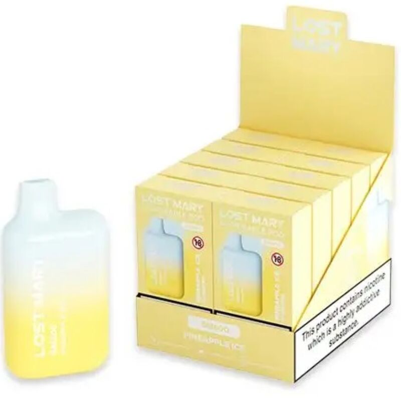 LOST MARY - BM600 NICOTINE VAPER 2% DISPOSABLE PINEAPPLE ICE - Bild 2