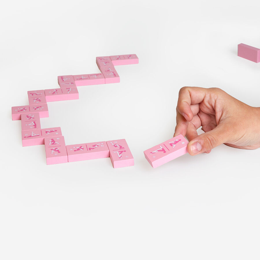Alternative view of SECRETPLAY - KINKY DOMINO WOODEN GAME
