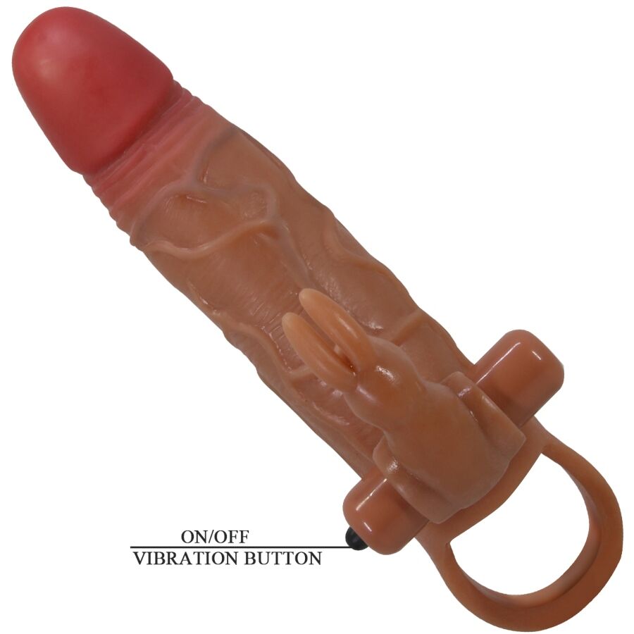 PRETTY LOVE - OSMAR PENIS SLEEVE + VIBRATING CLITORIS STIMULATOR - Bild 5