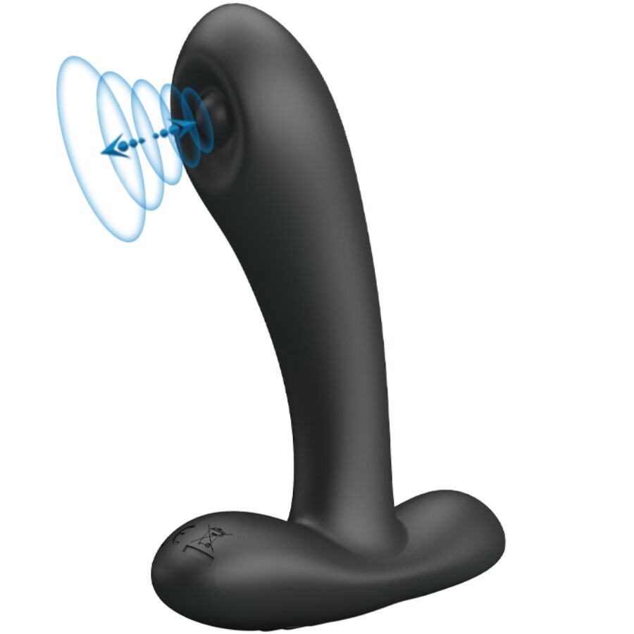PRETTY LOVE - REMINGTON ANAL AND VAGINAL VIBRATING MASSAGER BLACK - Bild 3
