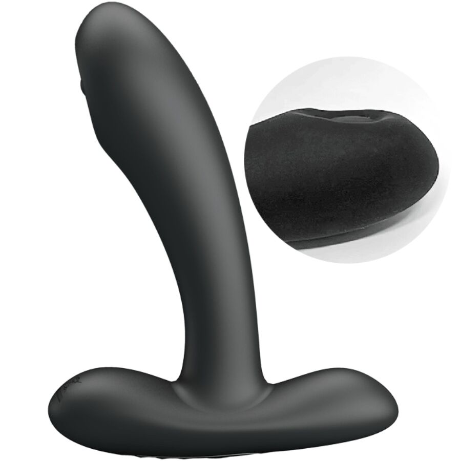 PRETTY LOVE - REMINGTON ANAL AND VAGINAL VIBRATING MASSAGER BLACK - Bild 4