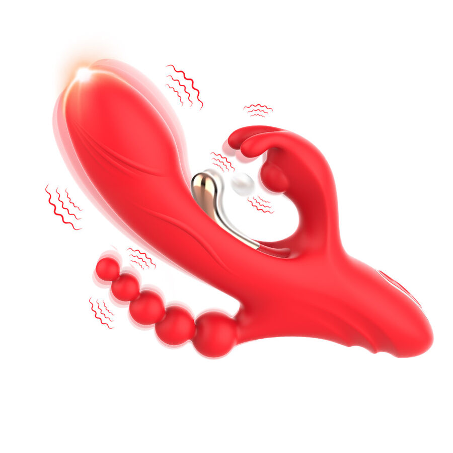 ARMONY - G-SPOT AND CLITORIS STIMULATOR VIBRATOR RED - Bild 4