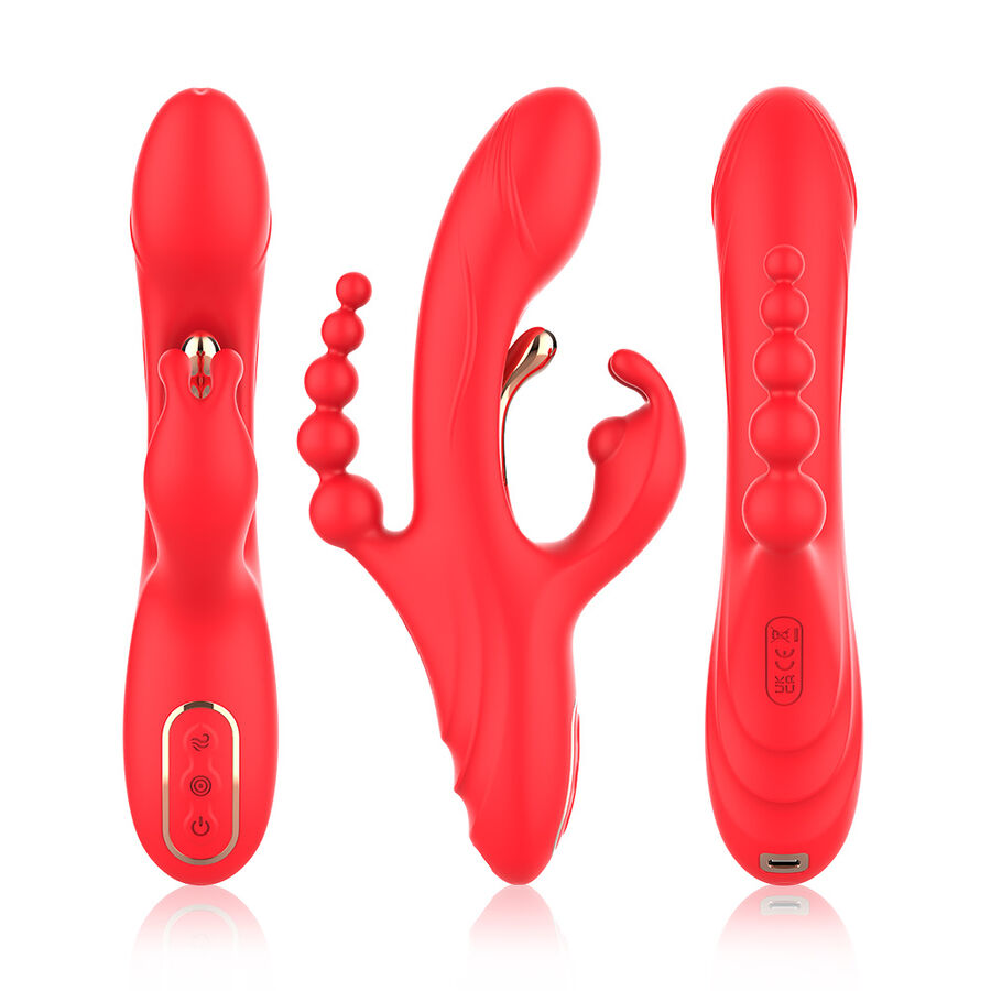 ARMONY - G-SPOT AND CLITORIS STIMULATOR VIBRATOR RED - Bild 5