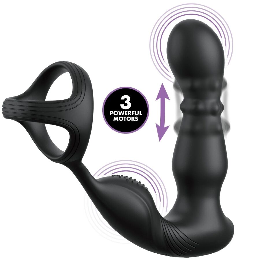 Alternative view of ANAL FANTASY ELITE COLLECTION - VIBRATING ANAL RING AND MASSAGER WITH REMOTE CONTROL