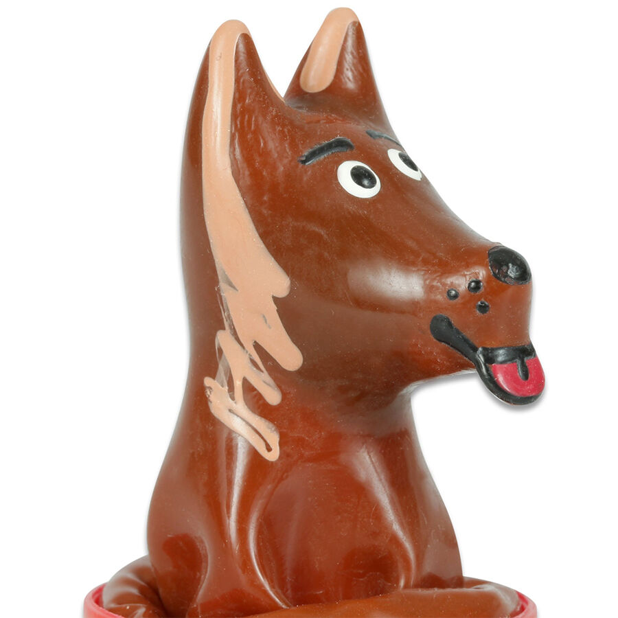 Alternative view of CONDOMERIE - HANDPAINTED NOVELTY CONDOMS DOG