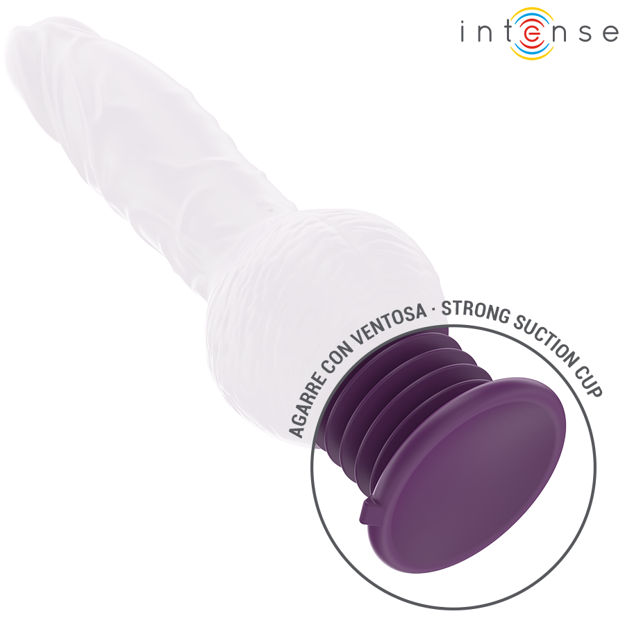 INTENSE - TATUM MULTIFUNCTION VIBRATOR WITH UP AND DOWN VIBRATION 24 CM PURPLE - Bild 5