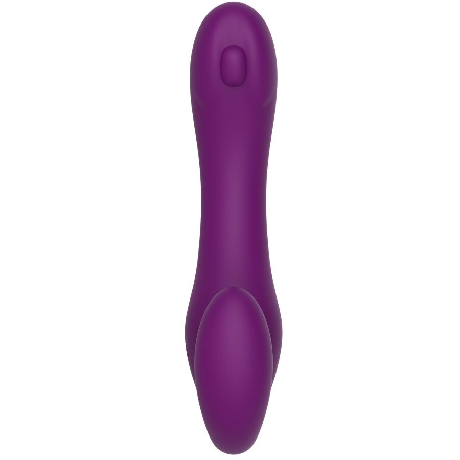 XOCOON - 2 IN 1 STRAPLESS STRAP-ON VIBRATOR WITH REMOTE CONTROL PURPLE - Bild 3