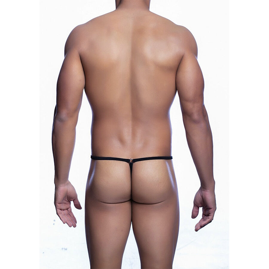 MOB - BLACK TEAR-SHAPED THONG SIZE S/M L/XL - Bild 3