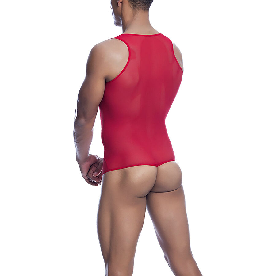 MOB - RED TRANSPARENT BODYSHEER SIZE L/XL - Bild 3