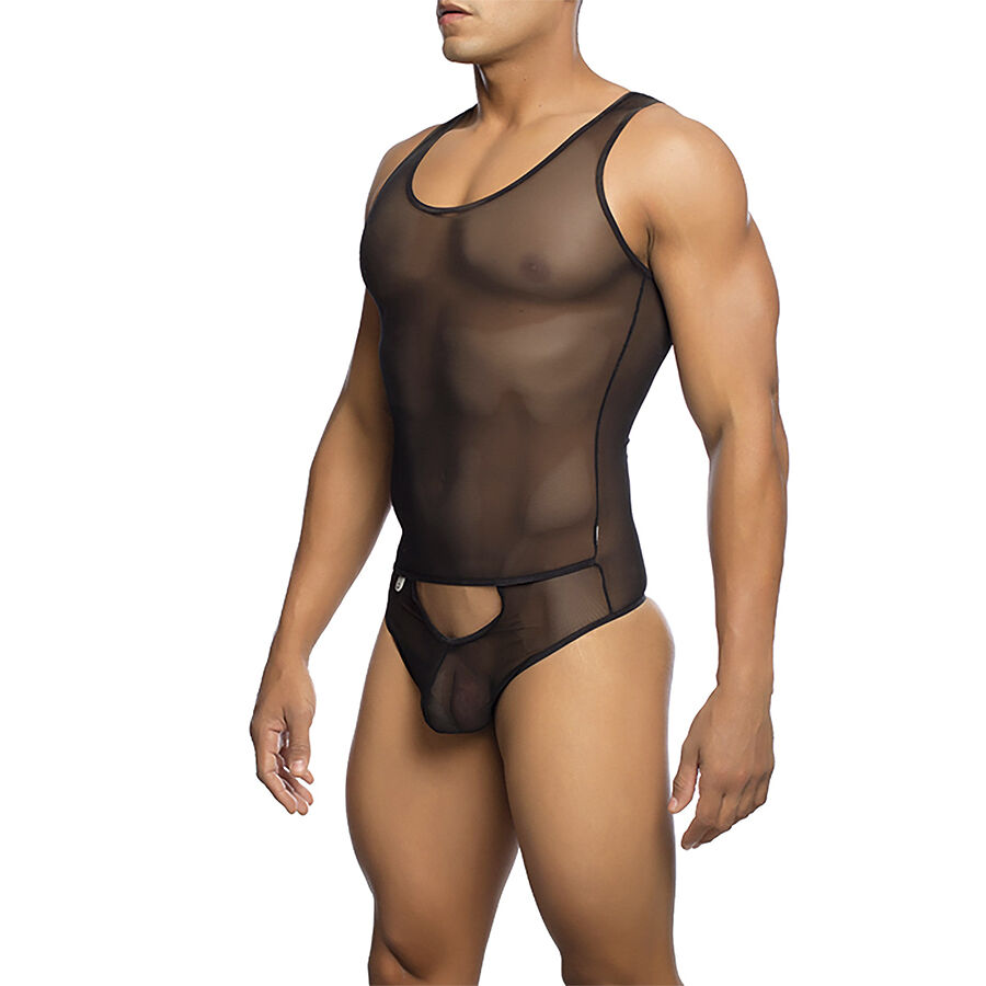 Alternative view of MOB - TRANSPARENT BLACK BODYSHEER SIZE L/XL