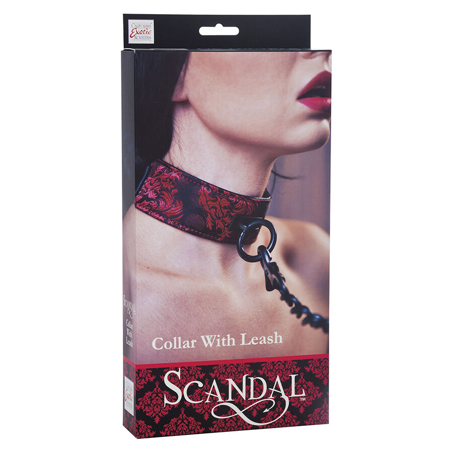 Alternative view of CALEXOTICS - SCANDAL NECKLACE WITH BLACK STRAP