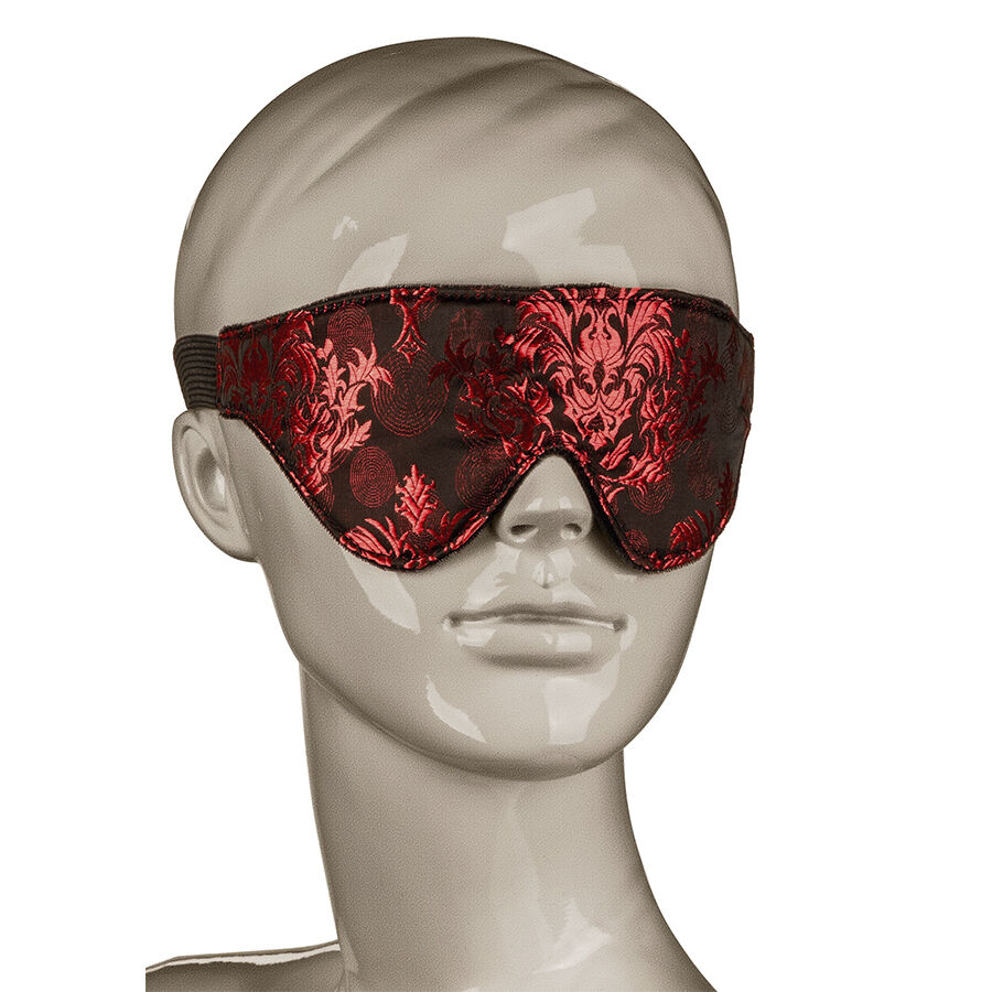 Alternative view of CALEXOTICS - SCANDAL OPAQUE EYE MASK WITH RED DETAILS