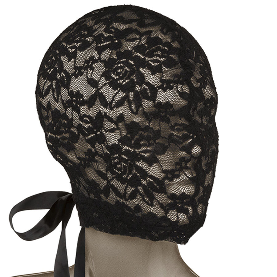 Alternative view of CALEXOTICS - SCANDAL BLACK LACE BALALAVA WITH BOW