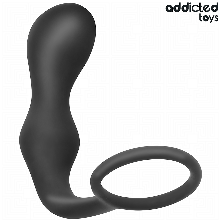 Alternative view of ADDICTED TOYS - ANAL PLUG WITH RING SILICONE MODEL 3