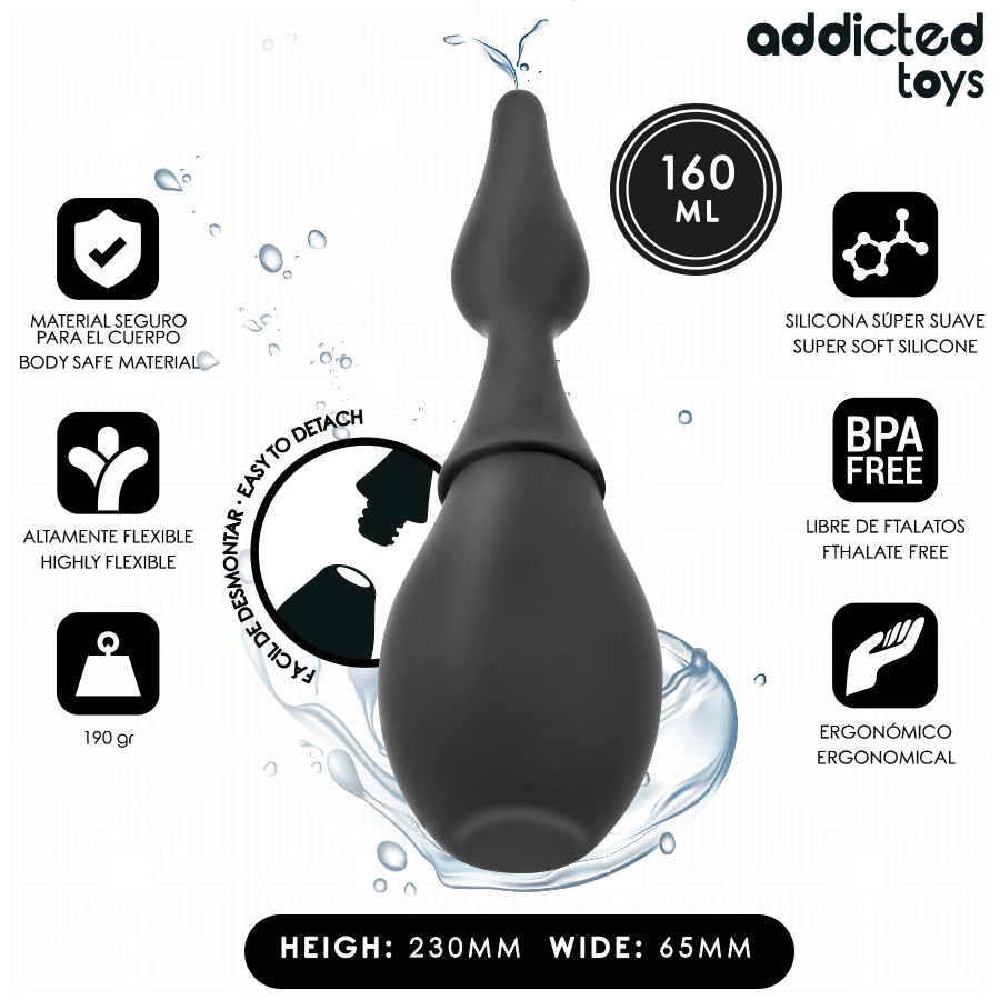 Alternative view of ADDICTED TOYS - TRAVEL CLEANER SILICONE MODEL 1