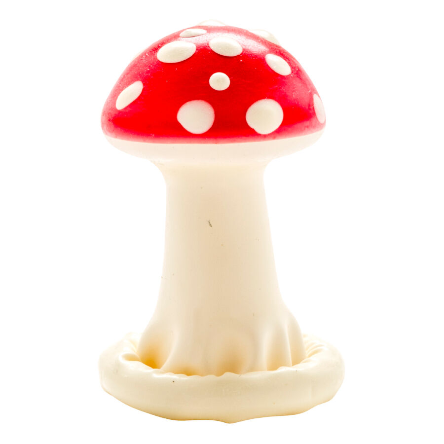 Alternative view of CONDOMERIE - HANDPAINTED NOVELTY CONDOMS TOADSTOOL MODEL 1