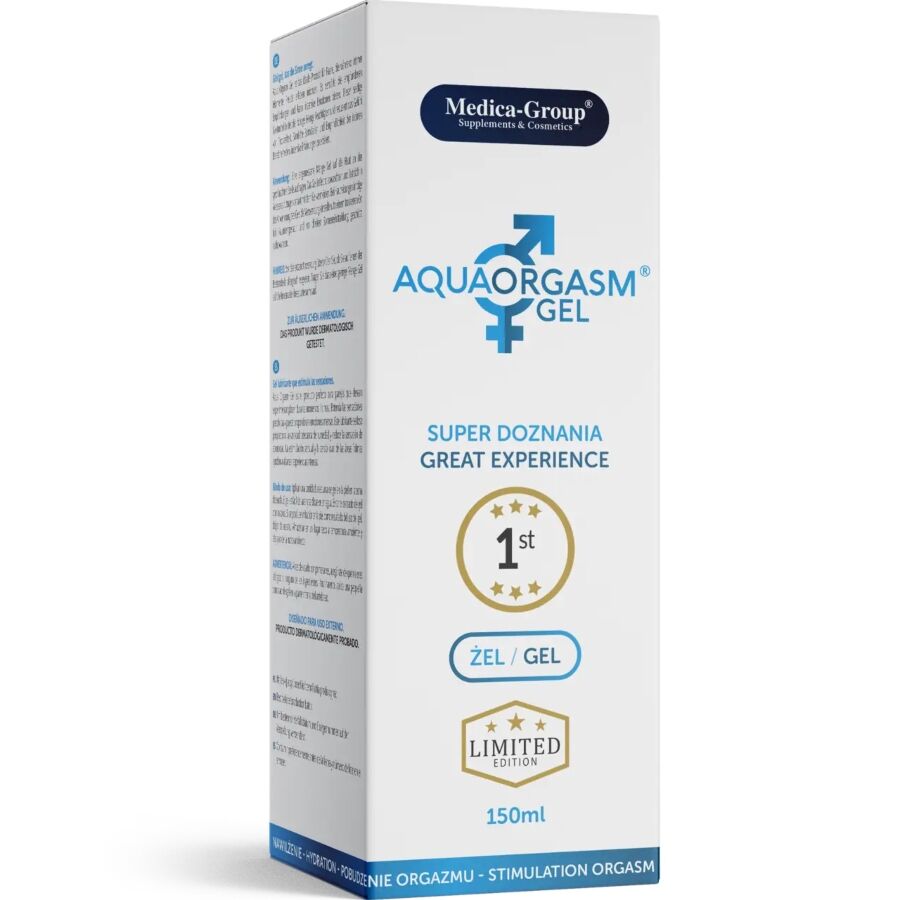 MEDICA GROUP - AQUA ORGASM INTIMATE GEL 150 ML - Bild 2