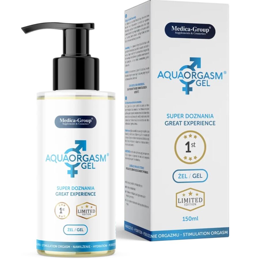 MEDICA GROUP - AQUA ORGASM INTIMATE GEL 150 ML - Bild 3