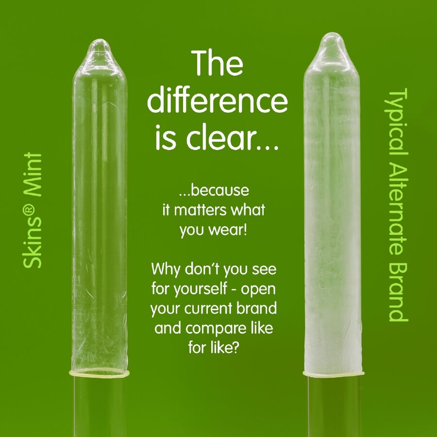 SKINS - MINT PREMIUM CONDOMS PACK 4 - Bild 3