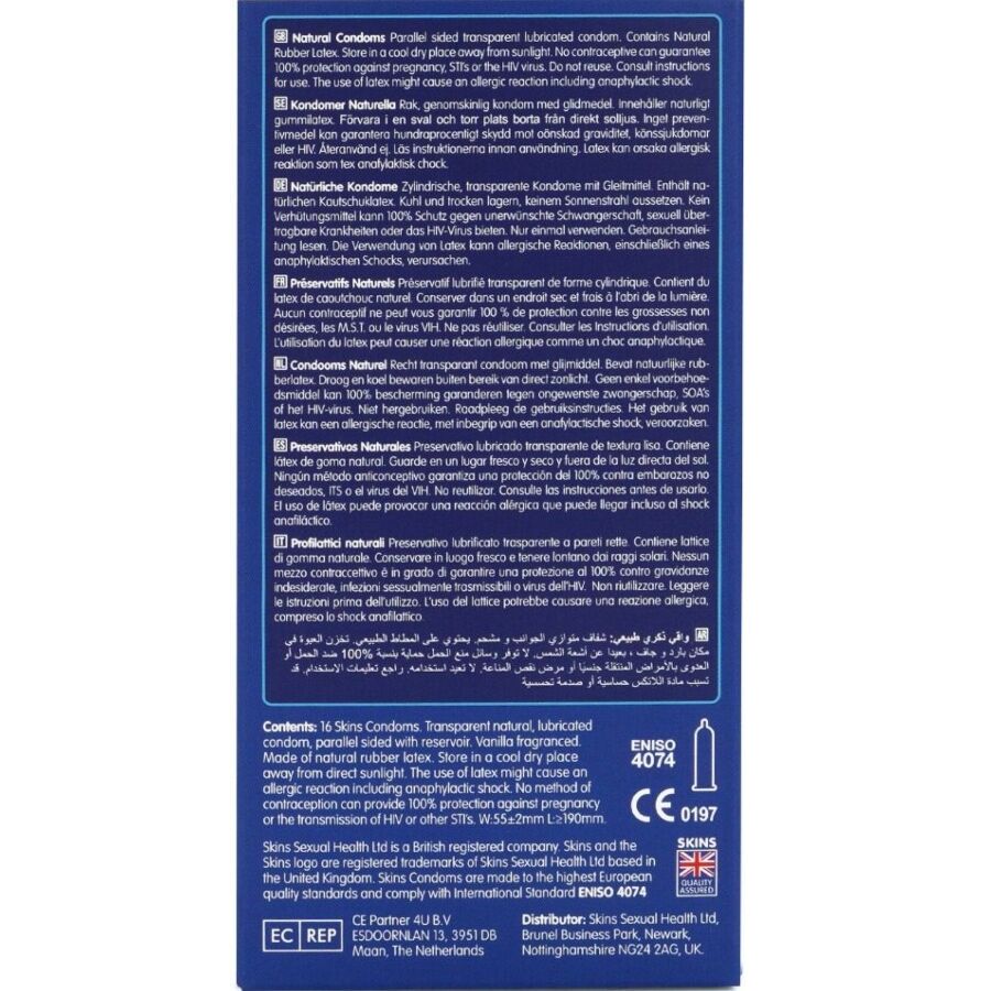 SKINS - NATURAL PREMIUM CONDOMS PACK 16 - Bild 4