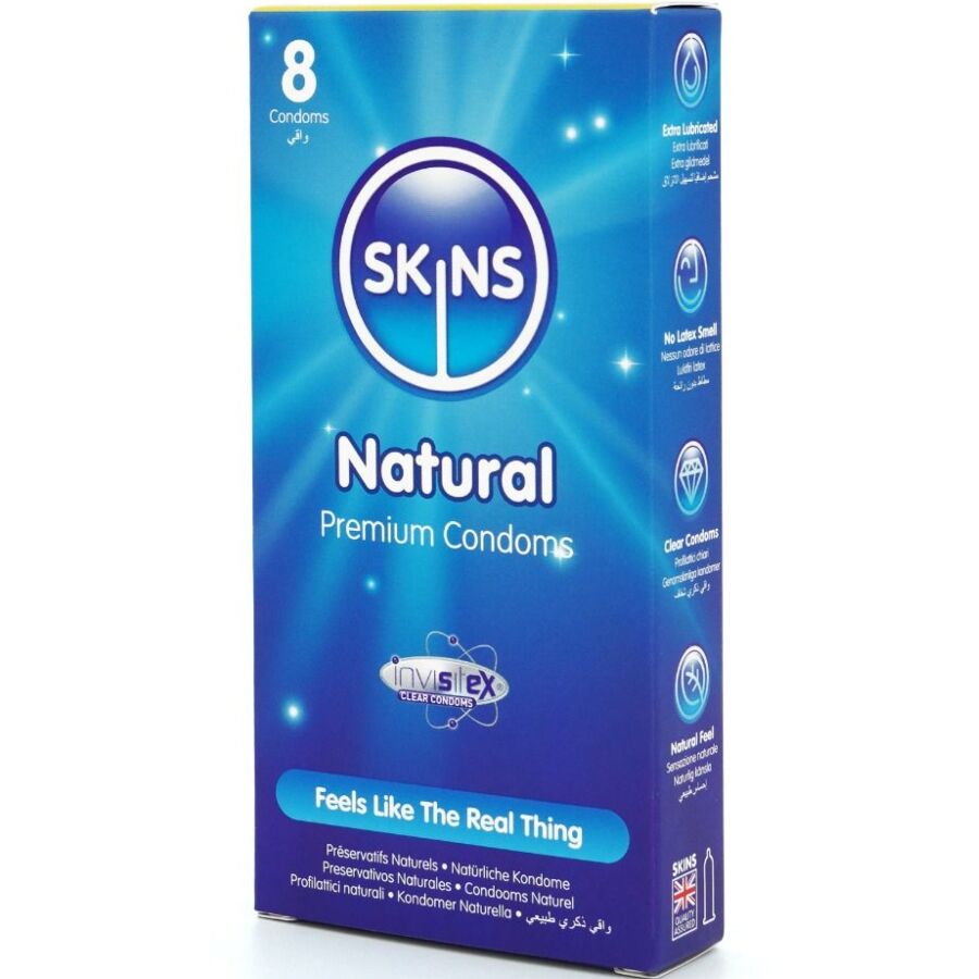 SKINS - NATURAL PREMIUM CONDOMS PACK 8 - Bild 2