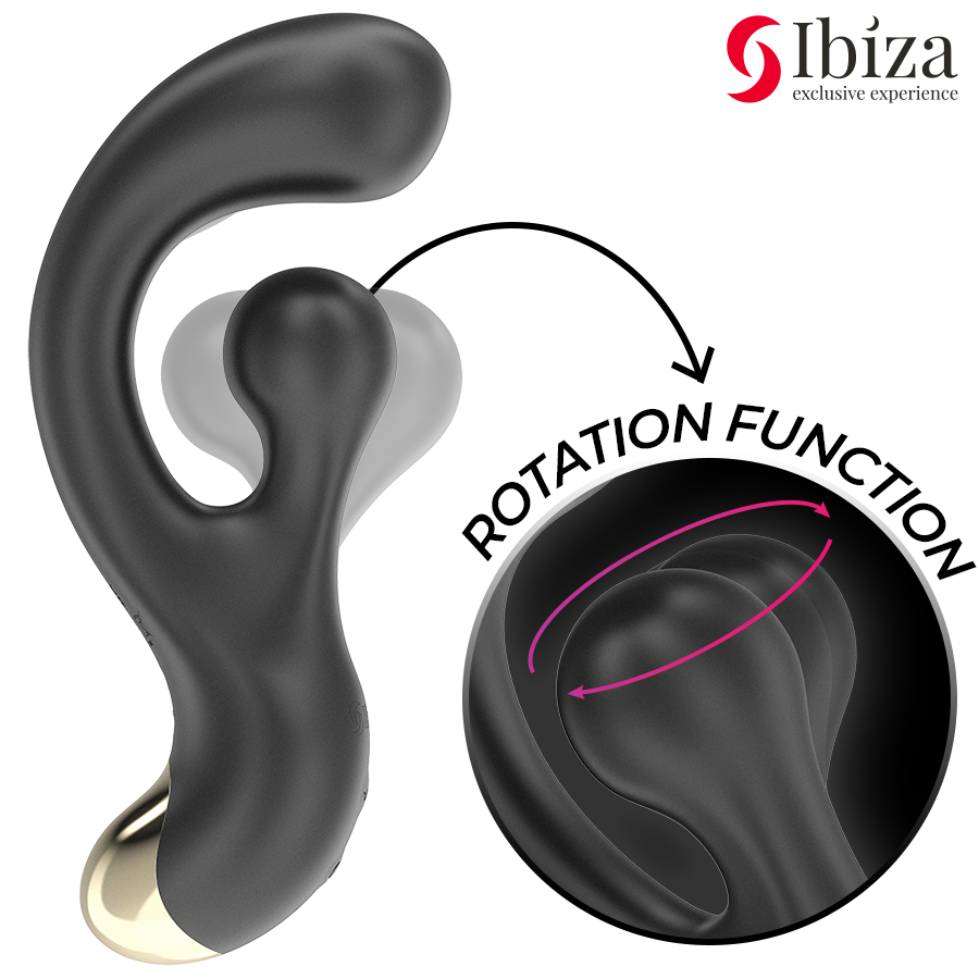 IBIZA - VIBRATING ROTATING STIMULATOR - Bild 4