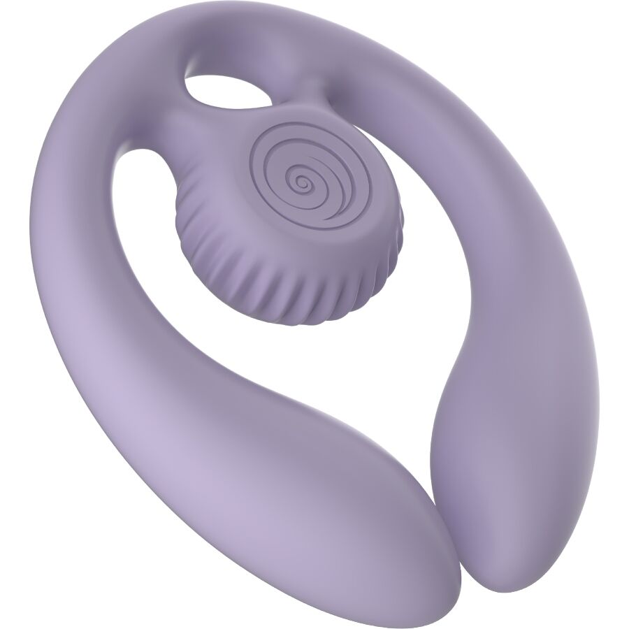 Alternative view of SNAIL VIBE - GIZI DUO COUPLES STIMULATOR REMOTE CONTROL LILAC