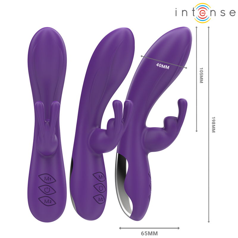 INTENSE - RANDALL RABBIT VIBRATOR 10 VIBRATIONS PURPLE - Bild 3