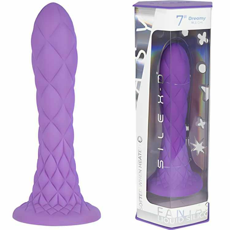 Alternative view of SILEXD - DREAMY DILDO FANTASY LIQUID SILICONE THERMOREACTIVE 18.5 CM