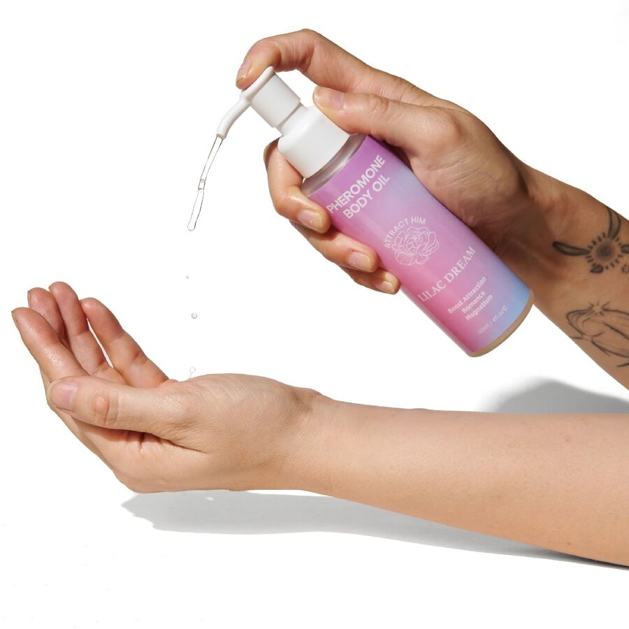 Alternative view of EYE OF LOVE - BLOOM LILAC DREAM BODY OIL WITH PHEROMONES 120 ML