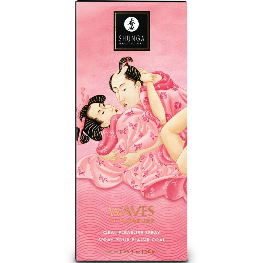 SHUNGA - WAVES PLEASURE SPRAY ORAL SEDUCTIVE WATERMELON 20 ML - Bild 3