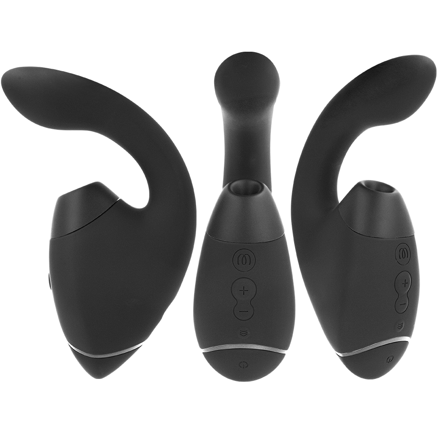 Alternative view of WOMANIZER - DUO NEXT DUAL CLITORAL  G-SPOT STIMULATOR BLACK