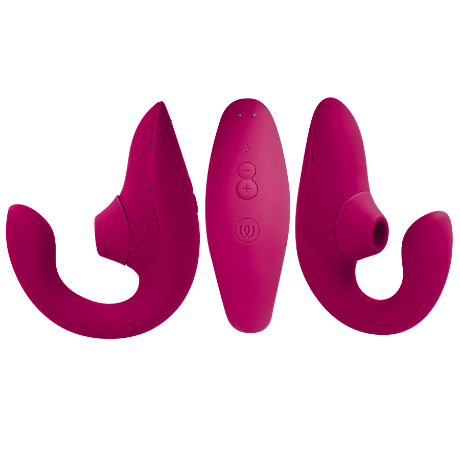 Alternative view of WOMANIZER - BLEND RABBIT VIBRATOR STIMULATOR VIBRANT PINK