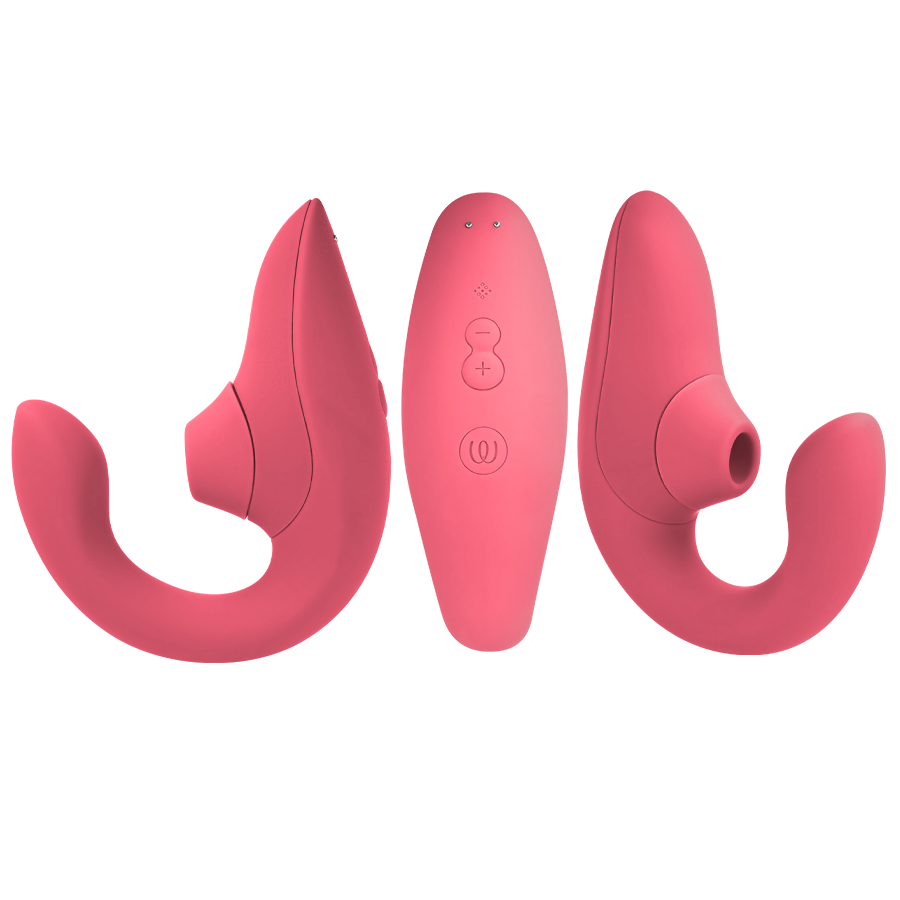 Alternative view of WOMANIZER - BLEND RABBIT VIBRATOR STIMULATOR VIBRANT ROSE