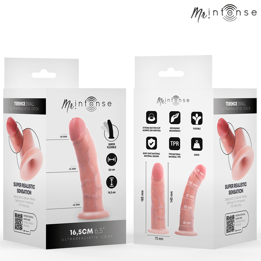 MR INTENSE - SMALL TERENCE DILDO 16.5 CM -Ø- 4.6 CM - Bild 3