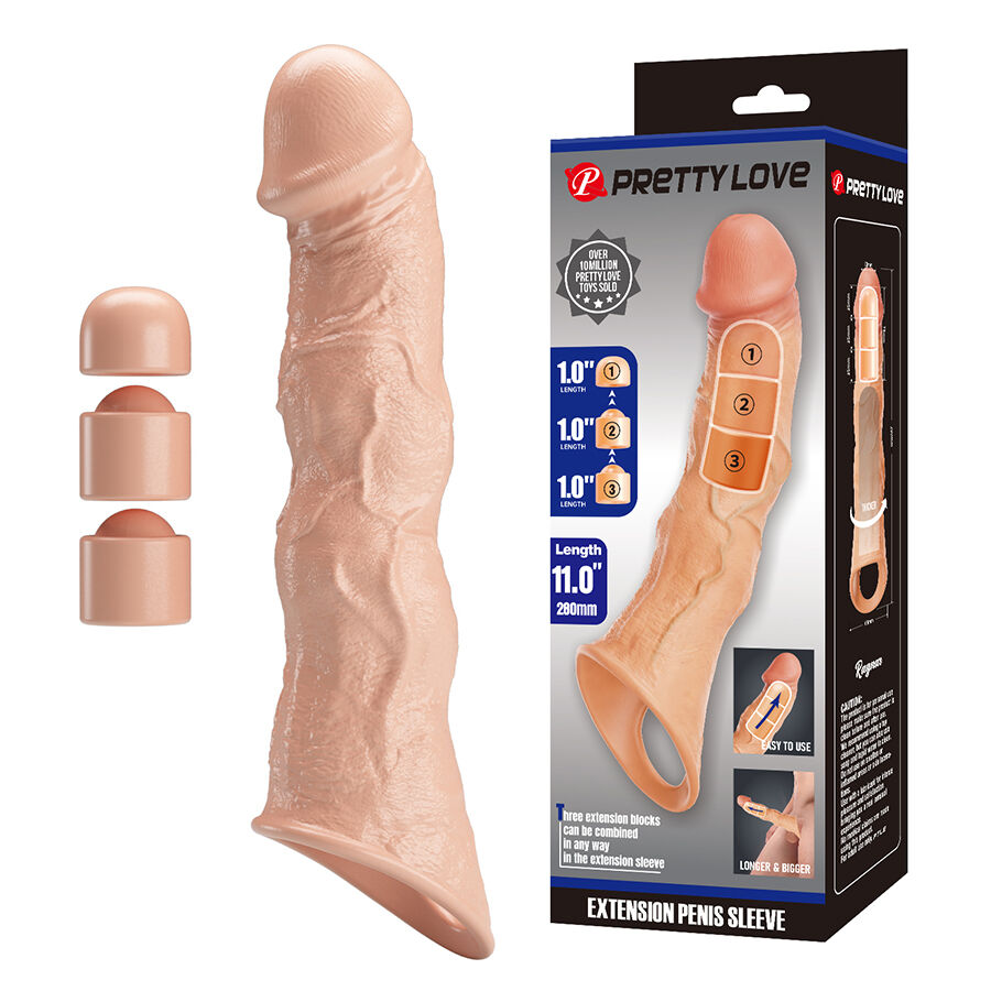 PRETTY LOVE - RAGNAR EXTENDER COVER WITH ADJUSTABLE EXTENDERS