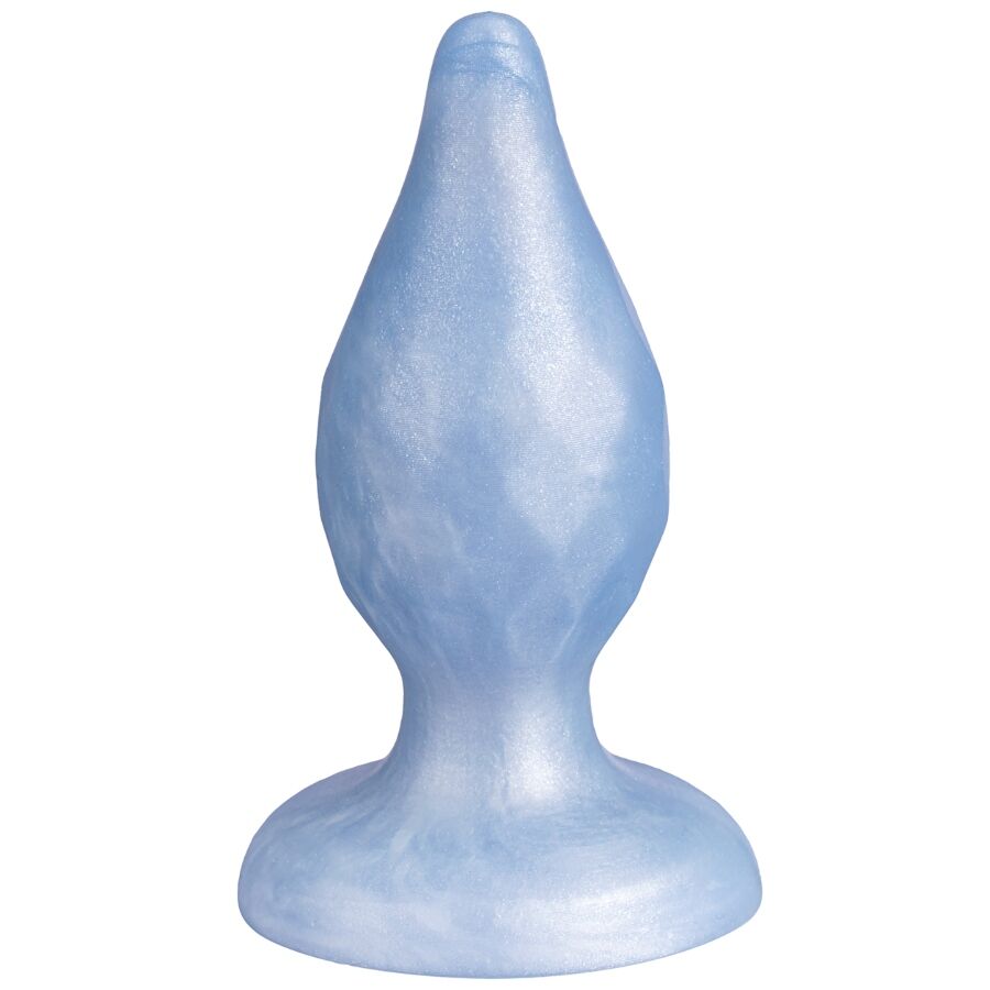 SILEXD - DIAMOND ANAL PLUG FANTASY LIQUID SILICONE THERMOREACTIVE PEARL BLUE 9.2 CM - Bild 3