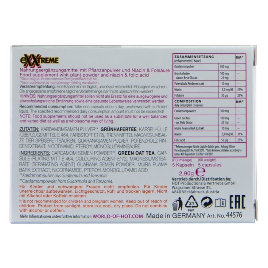 HOT - EXXTREME LIBIDO CAPS WOMAN 5 UNITS - Bild 4