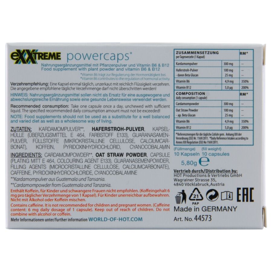 HOT - EXXTREME POWER CAPS MAN 10 UNITS - Bild 4