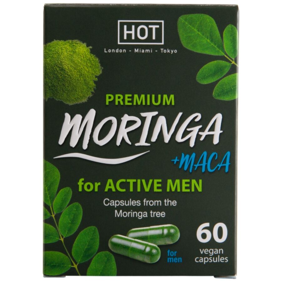 Alternative view of HOT - MORINGA MEN CAPS MAN 60 UNITS