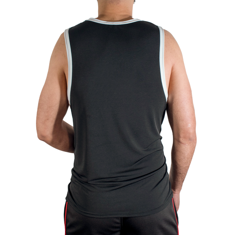 MACHO - CMV004 BLACK GYM T-SHIRT S/M AND L/XL - Bild 3
